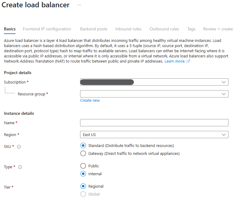 Azure Load Balancer